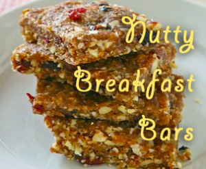 Nutty Breakfast Bars