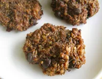 Almond Butter, Chocolate Chip, Quinoa Cookies