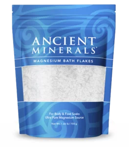 One Pound Bag of Ancient Minerals Magnesium Bath Flakes