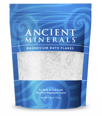 One Pound Bag of Ancient Minerals Magnesium Bath Flakes
