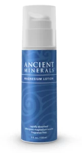 Five Ounce Airless Pump Bottle of Ancient Minerals Magnesium Lotion