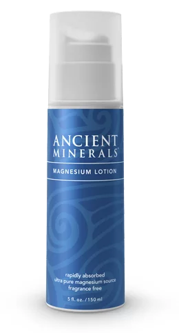 Five Ounce Airless Pump Bottle of Ancient Minerals Magnesium Lotion