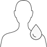 Graphic Icon of a Person with a Drop of Magnesium on Their Shoulder